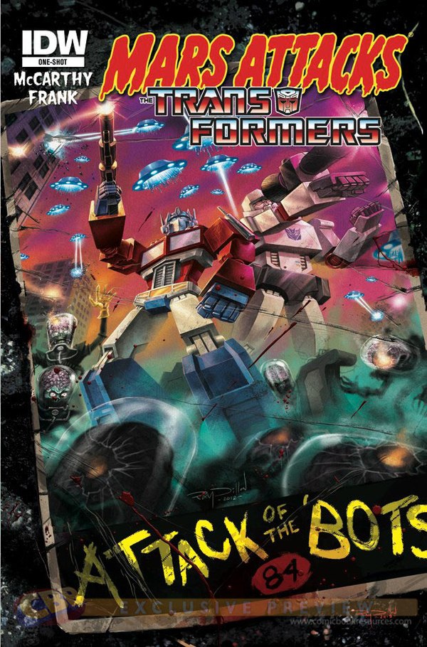IDW Reveal Transformers Vs Mars Attacks And The Rest Of The World IMage  (1 of 10)